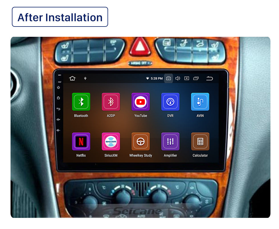 Mercedes-Benz C-Class | 2001-2005 | Android Screen - Image 2