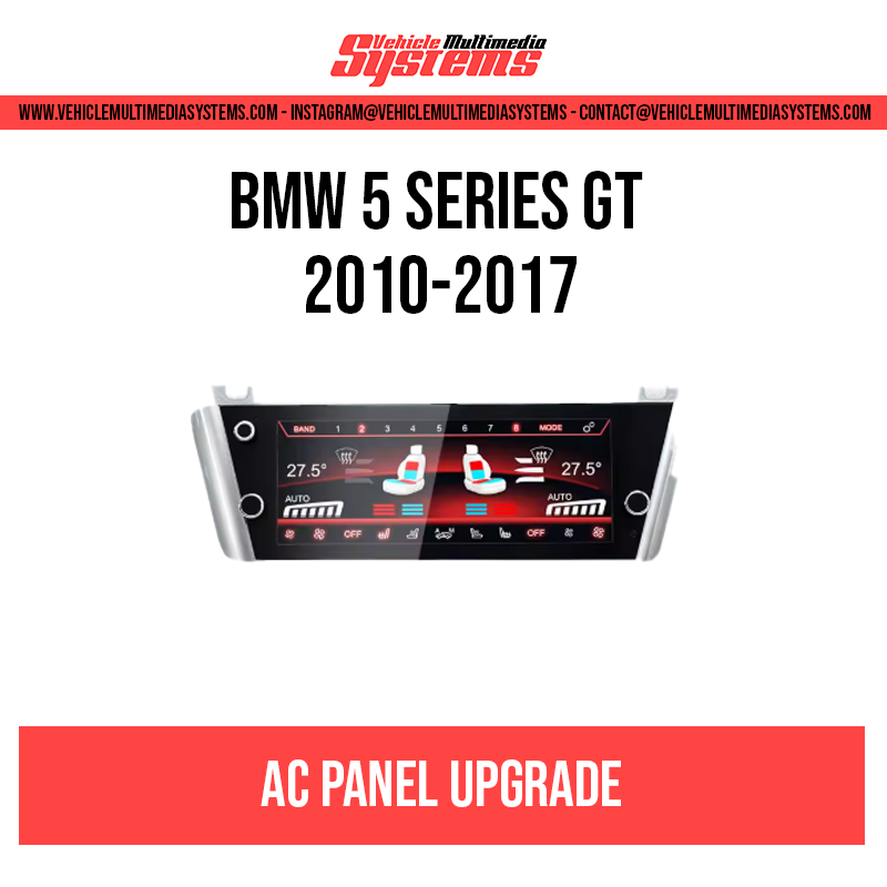 BMW 5 Series GT | 2010-2017 | AC Panel