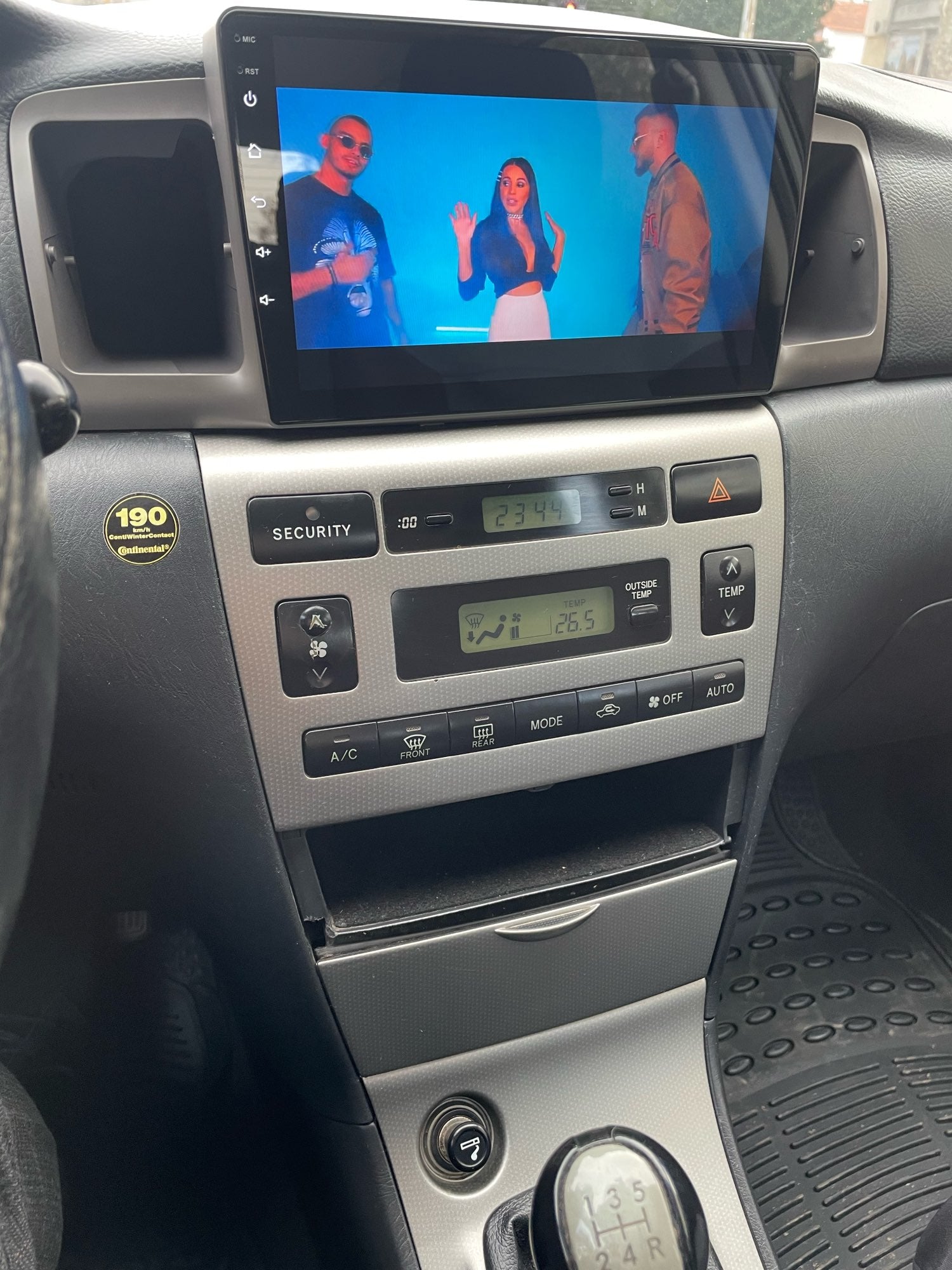 Toyota Corolla | 2002-2006 | Android Screen - Image 3