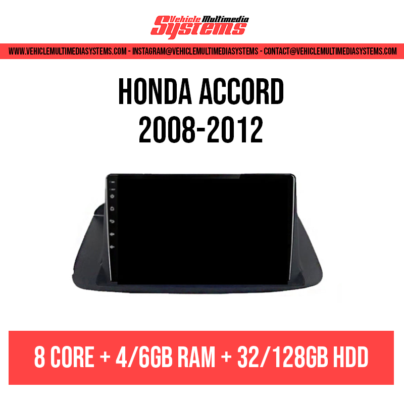 Honda Accord | 2008-2012 | Android Screen | Top Dash Screen