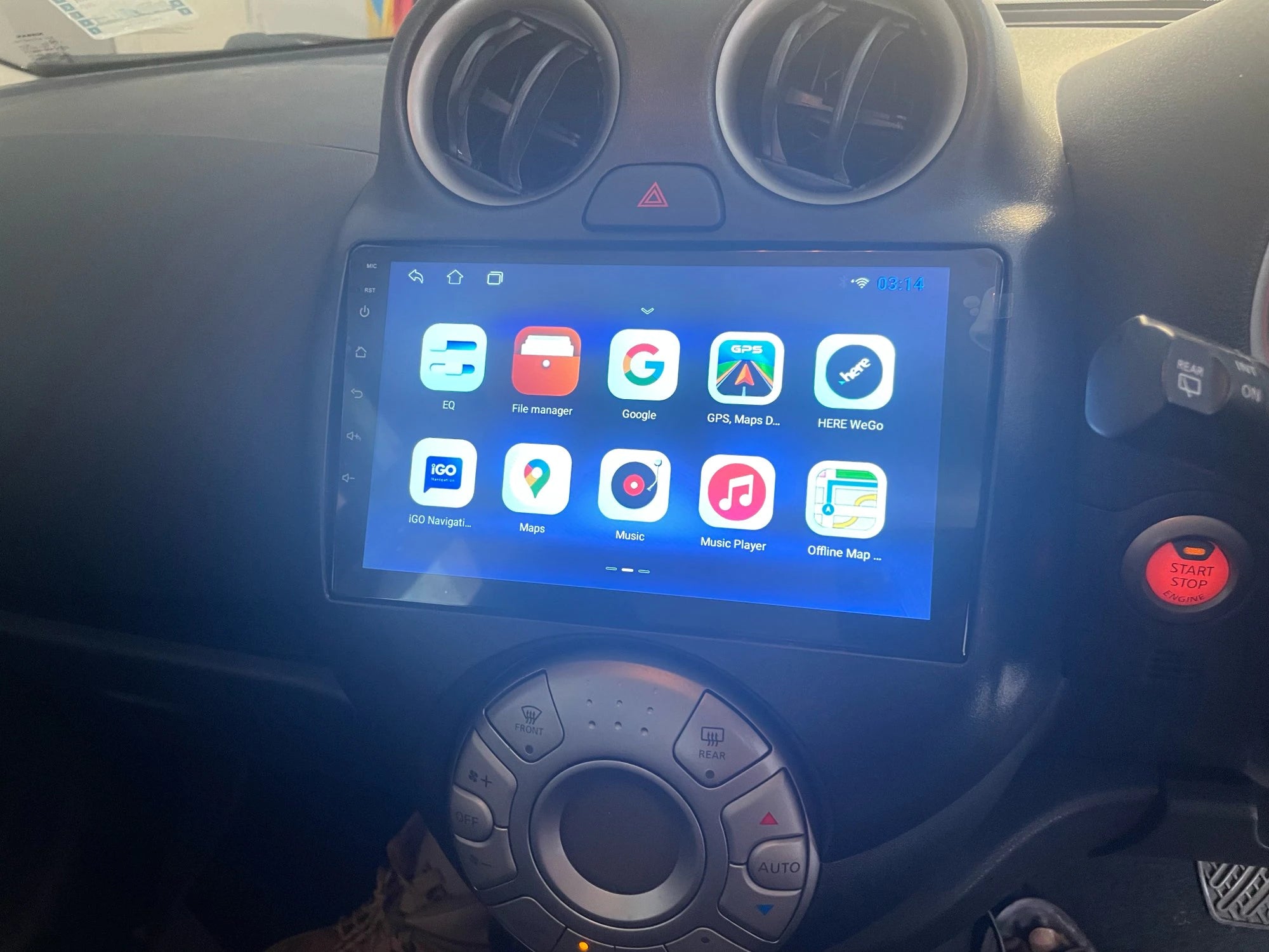 Nissan Micra | 2010-2013 | Android Screen - Image 3