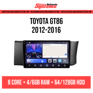 Toyota GT86 | 2012-2016 | Android Screen