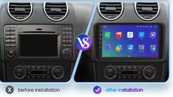 Mercedes-Benz ML/GL | 2005-2012 | Android Screen - Image 2