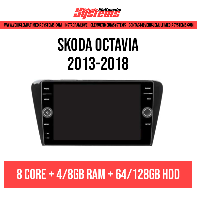 Skoda Octavia | 2013-2018 | Android Screen