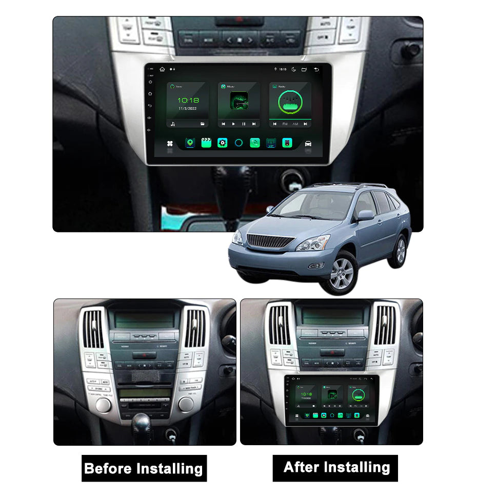 Lexus RX 400h | 2003-2009 | Android Screen - Image 2