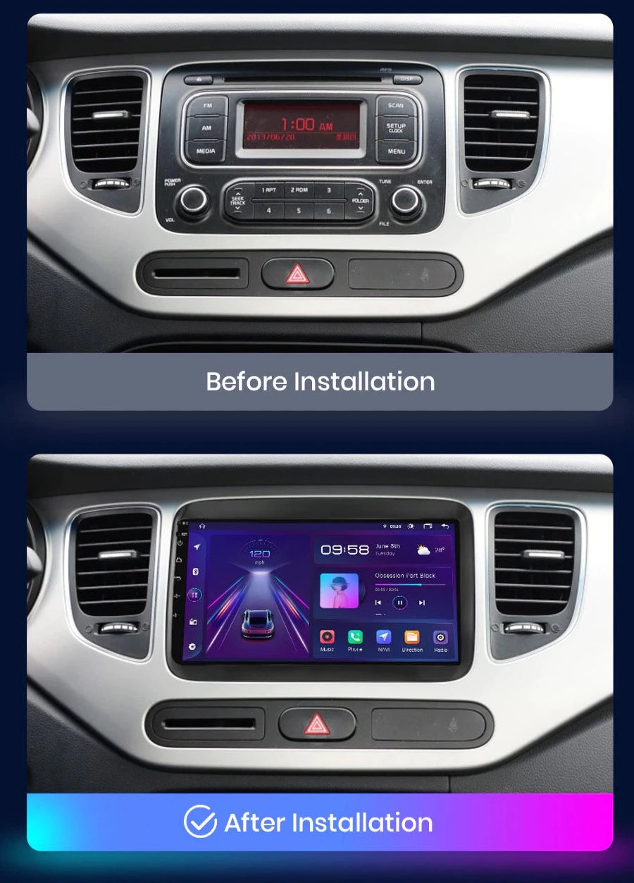 Kia Carens | 2013-2018 | Android Screen - Image 3