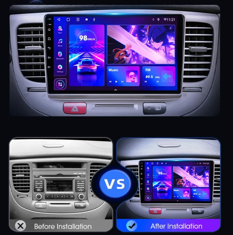 Kia Rio | 2005-2011 | Android Screen - Image 2