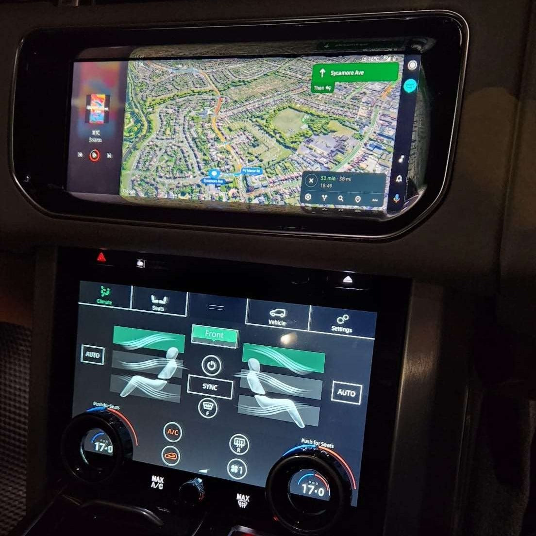 Range Rover Vogue | 2013-2017 | Android Screen + AC Panel - Image 2