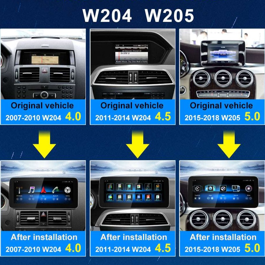 Mercedes-Benz C Class | 2008-2014 | Android Screen - Image 4