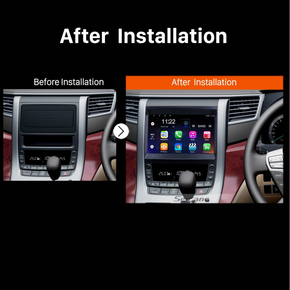 Toyota Alphard/Vellfire | 2008-2014 | Android Screen - Image 2