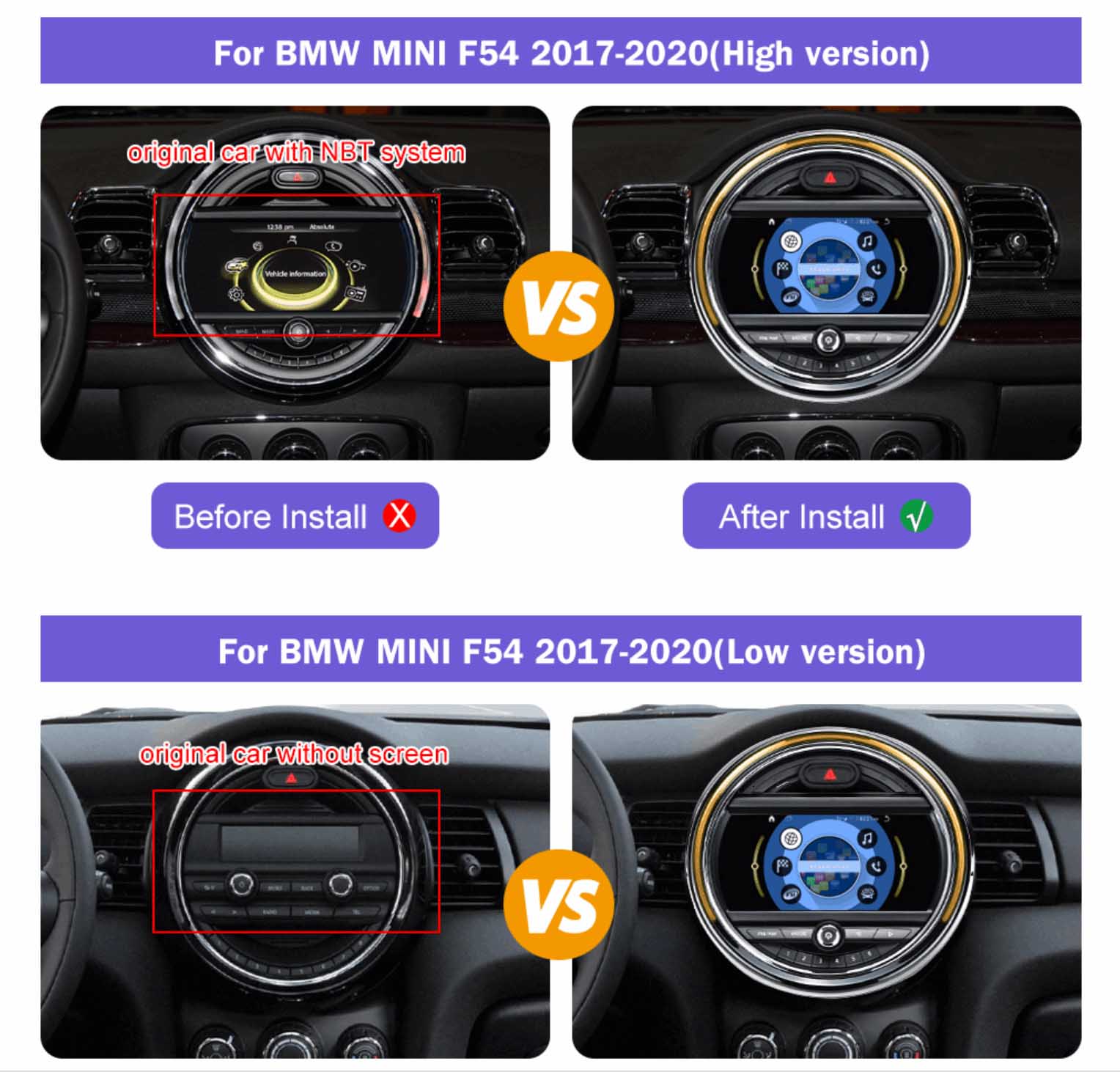 MINI Cooper F54 | 2017-2020 | Android Screen - Image 2