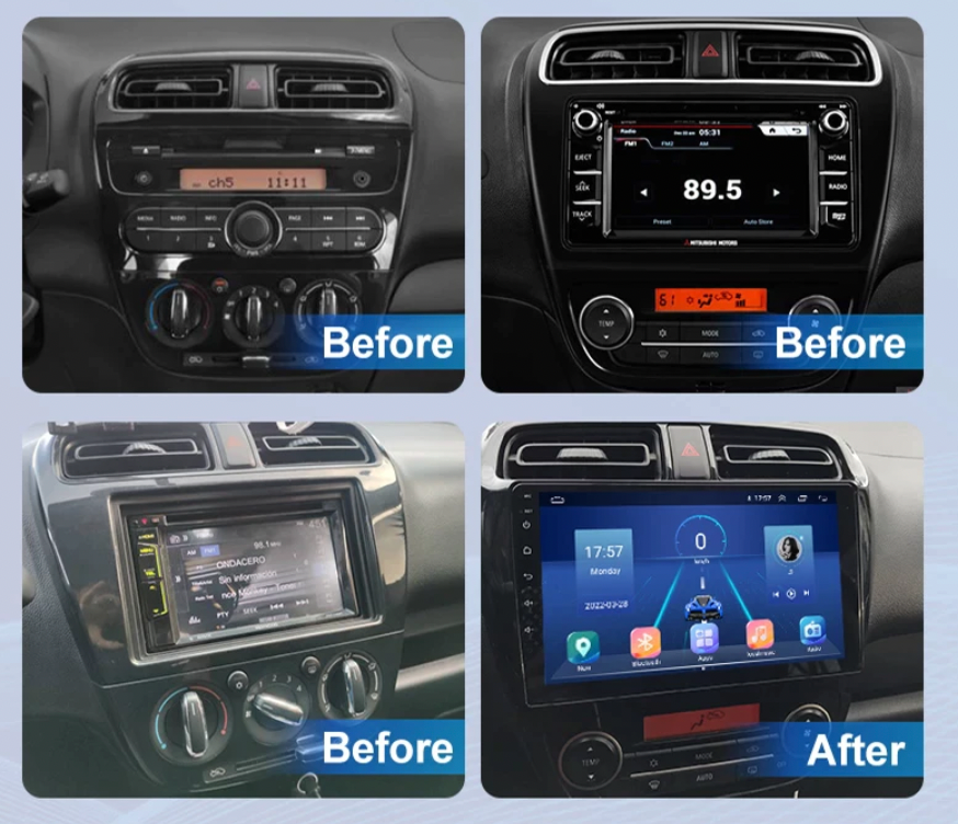 Mitsubishi Mirage | 2013-2018 | Android Screen - Image 4