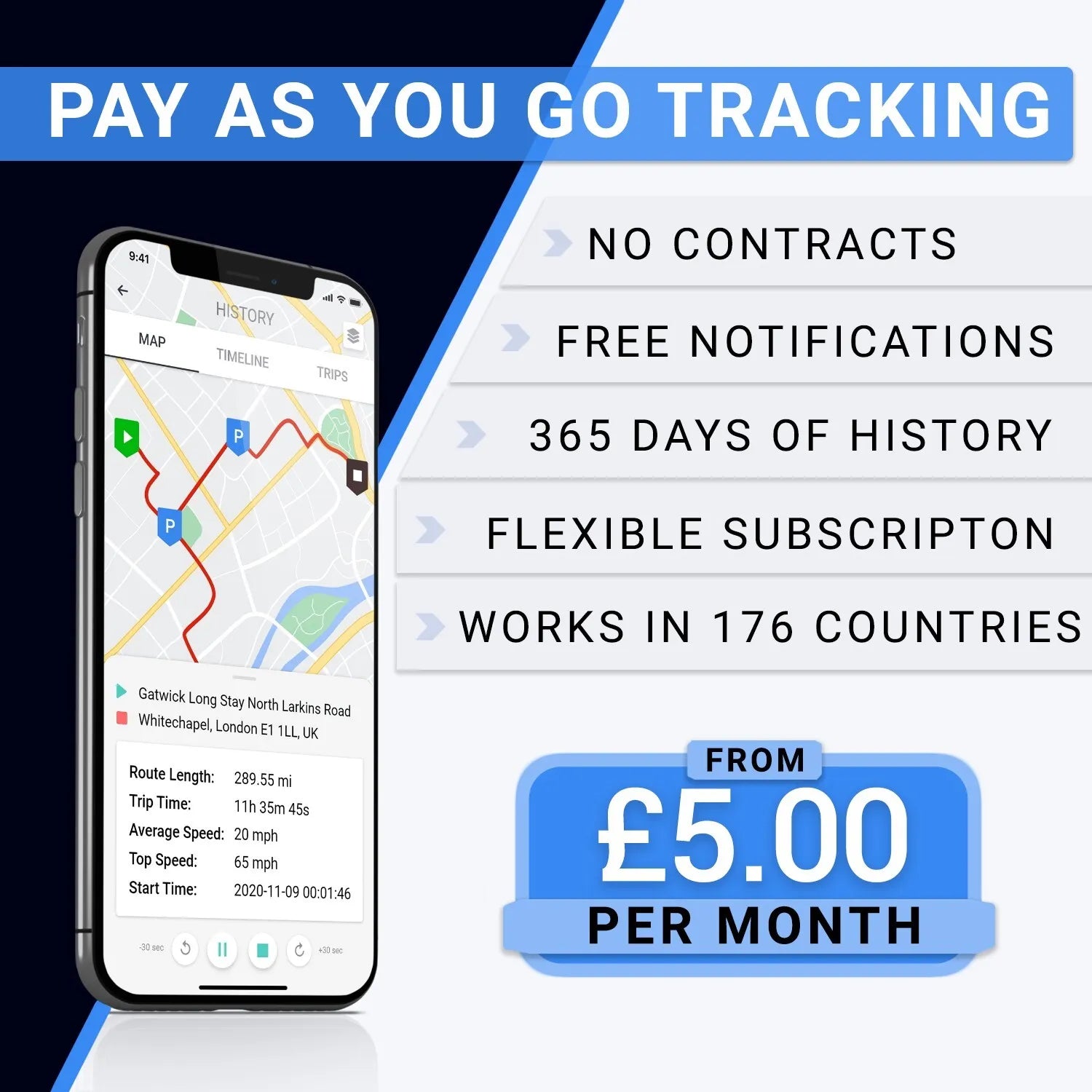 GPS Vehicle Tracker | Real-Time Tracking & Global Coverage - Image 4