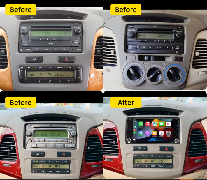Toyota Innova | 2003-2015 | Android Screen - Image 2